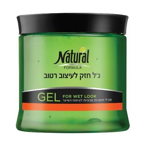 Natural Formula ג'ל חזק לעיצוב רטוב 500 מ"ל למכירה 