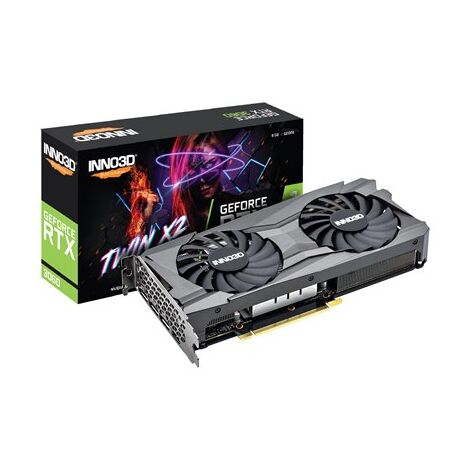 כרטיס מסך inno3D GeForce RTX3060 Twin X2 N30602-08D6-11902130&lrm; למכירה , 2 image