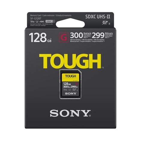 כרטיס זיכרון Sony G TOUGH SF-G128T 128GB SD UHS-I&lrm; סוני למכירה , 3 image