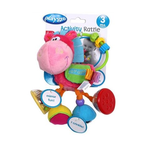 0183303 Clopette Activity Rattle PlayGro למכירה 