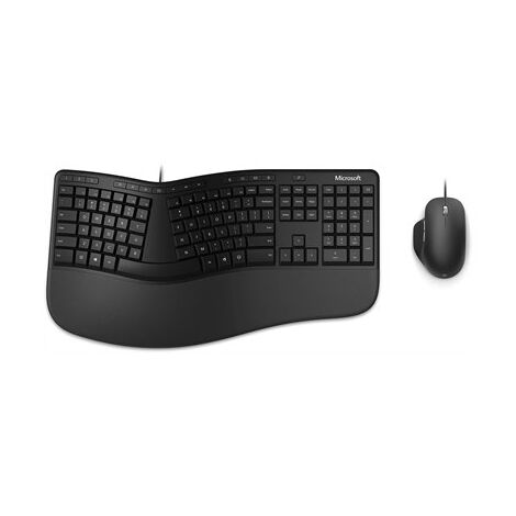 מקלדת ועכבר Microsoft Ergonomic Desktop for Business&lrm; מיקרוסופט למכירה 
