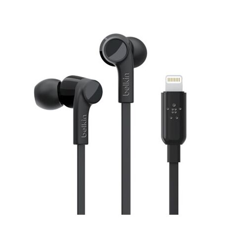 אוזניות  חוטיות Belkin Rockstar with Lightning Connector למכירה 