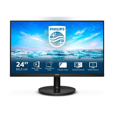 מסך מחשב Philips V 241V8L/00  24 אינטש Full HD פיליפס למכירה 