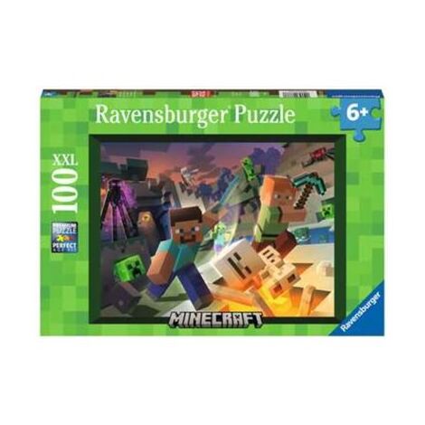 פאזל XXL Monster Minecraft 100 4005556133338 חלקים Ravensburger למכירה 