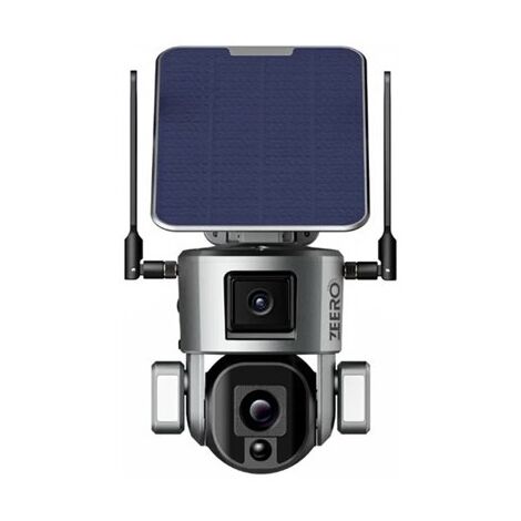מצלמה עם פאנל סולארי Zeero sc-300 Viper WIFI 4K למכירה , 2 image