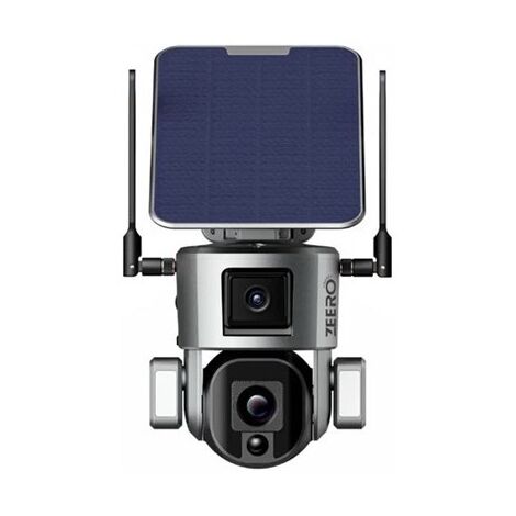 מצלמה עם פאנל סולארי Zeero SC-301 Viper SIM 4K למכירה 