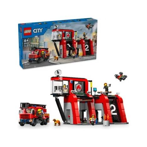 Lego לגו  60414 Fire Station with Fire Truck למכירה , 3 image