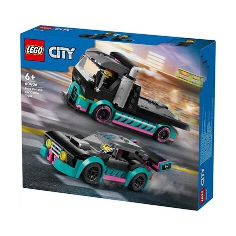 Lego לגו  60406 Race Car and Car Carrier Truck למכירה 