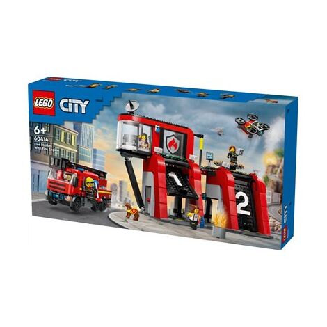 Lego לגו  60414 Fire Station with Fire Truck למכירה 
