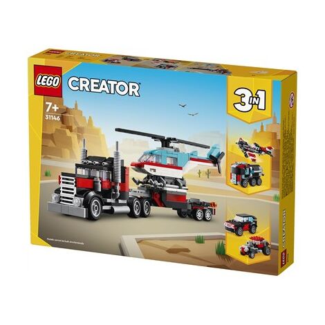 Lego לגו  31146 Flatbed Truck with Helicopter למכירה , 2 image