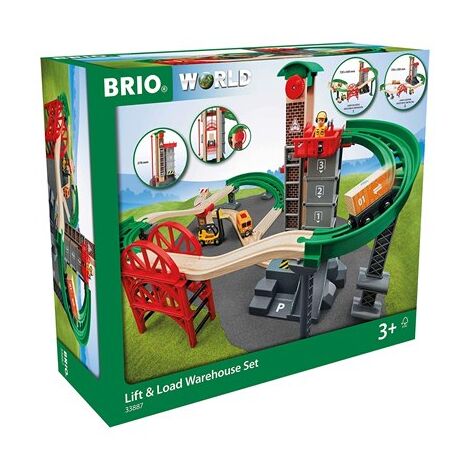 Brio 33887 סט מחסן העמס ופריקה כולל מסלול בריו למכירה , 2 image