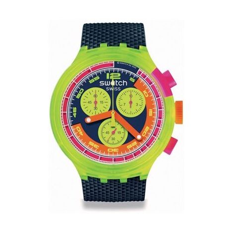שעון יד Swatch Neon To The Max SB06J100 למכירה 