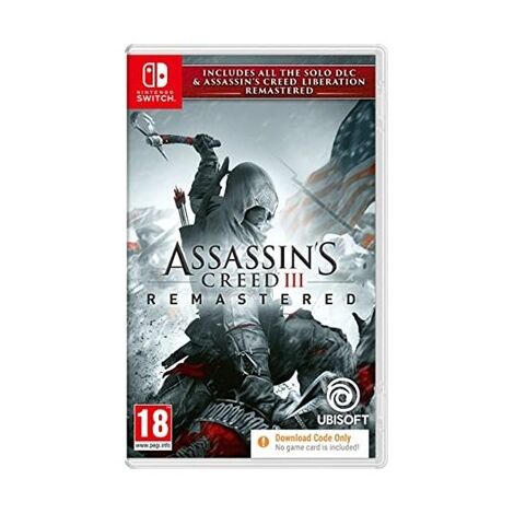 Assassin's Creed III 3 & Liberation Remastered Code in a Box למכירה 