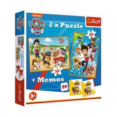 פאזל Paw Patrol to the Rescue 24 + 30 48 90790 חלקים Trefl למכירה , 2 image