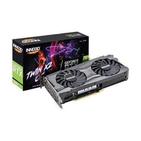 כרטיס מסך inno3D GeForce RTX 3060 TWIN X2 N30602-08D6X-11902130 למכירה 
