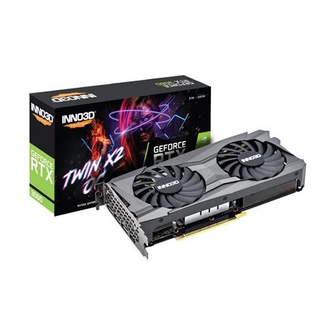 כרטיס מסך inno3D GeForce RTX 3060 TWIN X2 N30602-08D6X-11902130 למכירה , 2 image