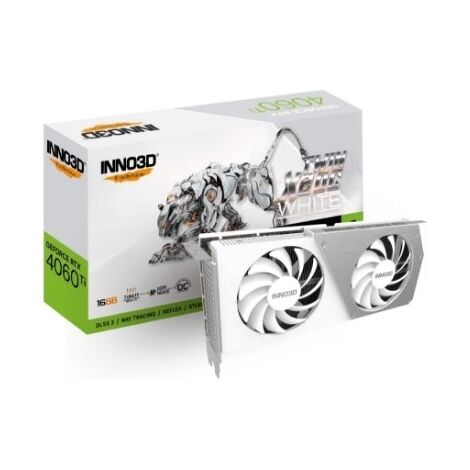 כרטיס מסך inno3D GeForce RTX 4060 Ti 16GB Twin X2 OC N406T2-16D6X-178055N למכירה , 3 image