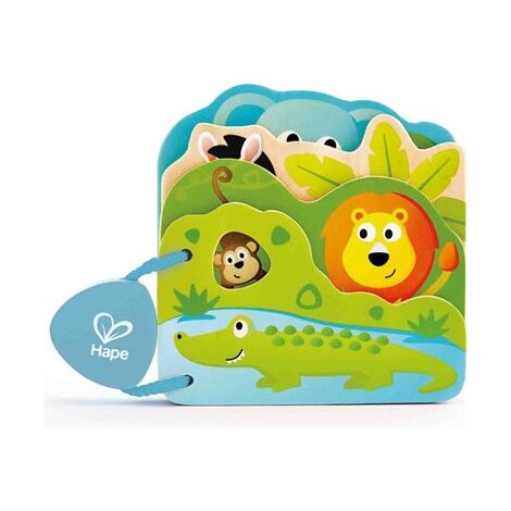E0047 Wild Animal Book Hape למכירה , 2 image