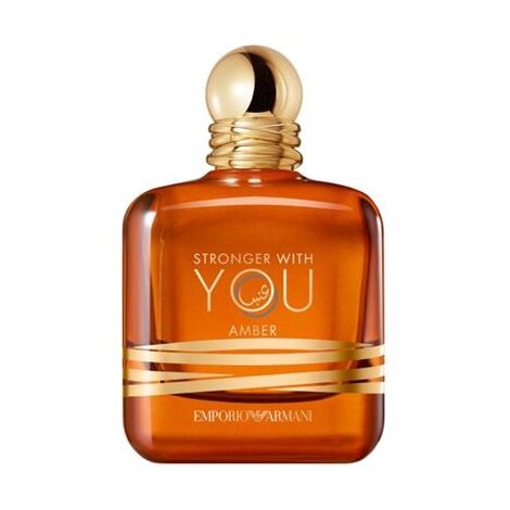 בושם לגבר ג'ורג'יו ארמאני Stronger With You Amber E.D.P 100ml למכירה , 2 image