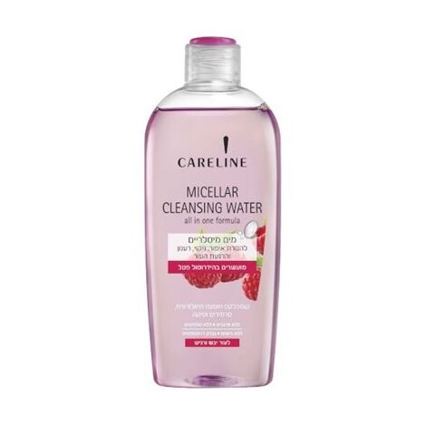 Micellar Cleansing Water  מי פנים מיסלריים פטל לעור יבש/רגיש 400 מ"ל Careline למכירה 