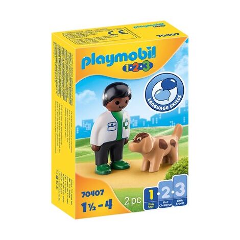 פליימוביל 70407 Vet with Dog למכירה , 2 image