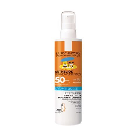 La Roche-Posay Anthelios Dermo-pediatrics Invisible Spray SPF50+ 200ml למכירה 