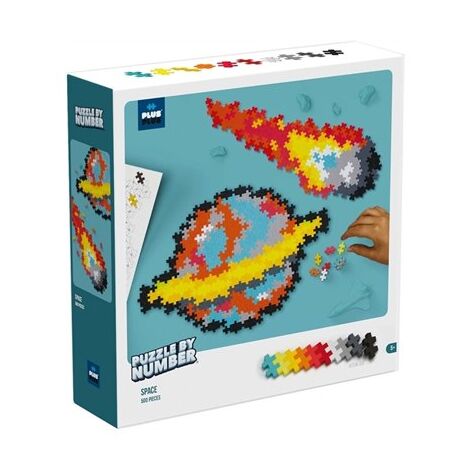 פאזל מספרים חלל 500 חלקים פאזל Plus Plus 3912 למכירה 