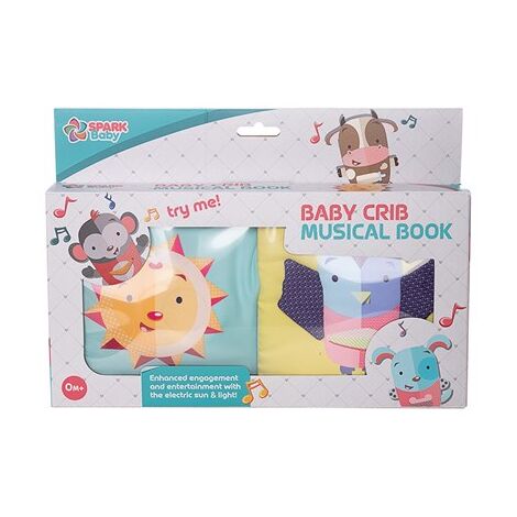 0638126845917 ספר בד אינטראקטיבי דו צדדי Spark-Toys למכירה 