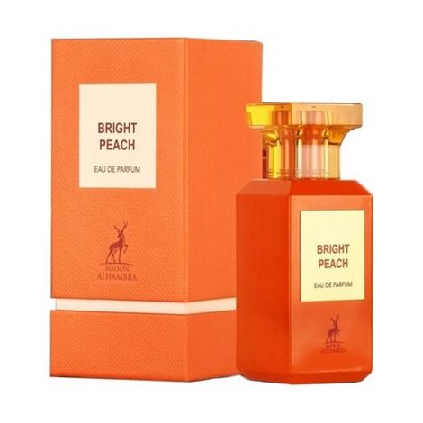 בושם לאשה Maison Alhambra Bright Peach Unisex E.D.P 80ml למכירה 