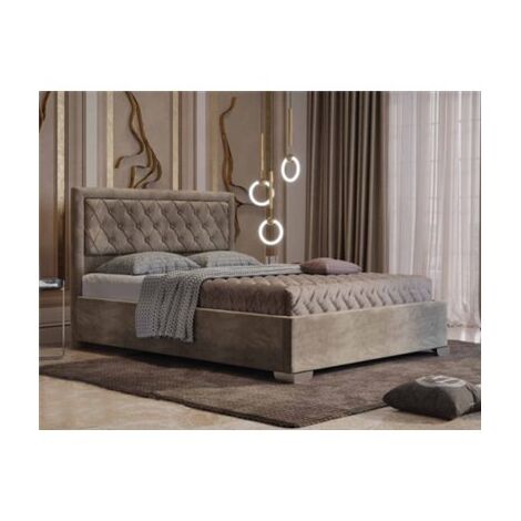 מיטה זוגית מיטה זוגית מרופדת דגם OHARA InStyle למכירה 