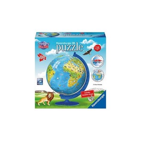 פאזל Children's Globe 3D Puzzle 180 12338 חלקים Ravensburger למכירה , 3 image