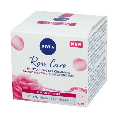 Rose Care Moisturising Gel Cream With Rose Water 50ml Nivea למכירה , 2 image