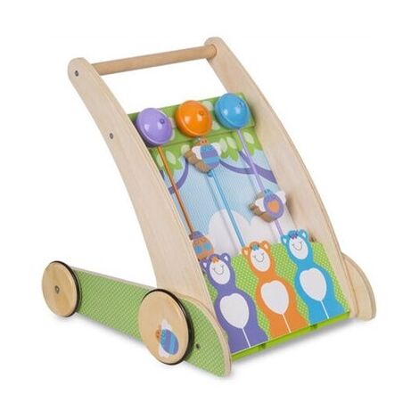 3314 First Play Ring & Ding Forest Friends Push Toy Melissa & Doug למכירה 