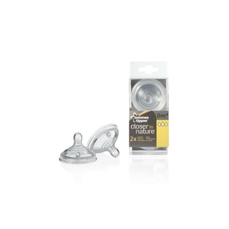 Tommee Tippee Closer to Nature Teats Easi-Vent Variflow 2 Pack למכירה , 3 image