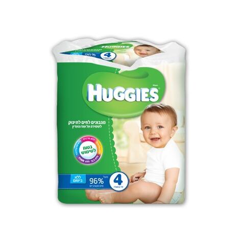 מגבונים Huggies לתינוק לעור רגיש ללא בישום 4*72 למכירה , 2 image