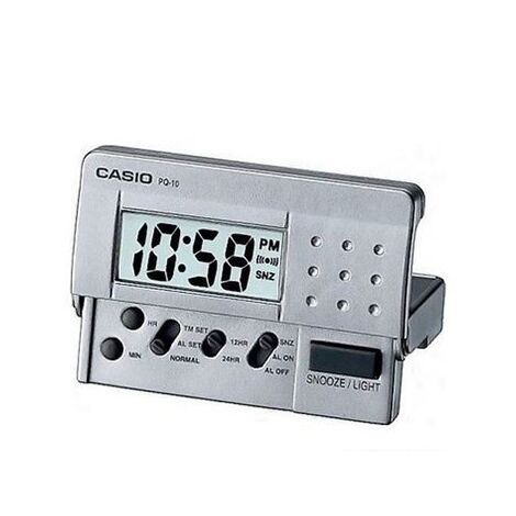 שעון מעורר  דיגיטלי Casio PQ10D-8 קסיו למכירה 