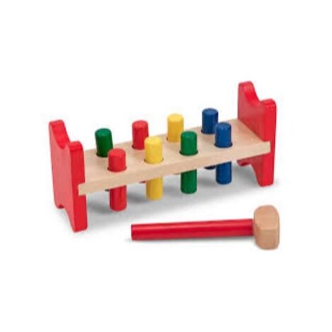 496 Pound-a-Peg Classic Toy Melissa & Doug למכירה , 2 image
