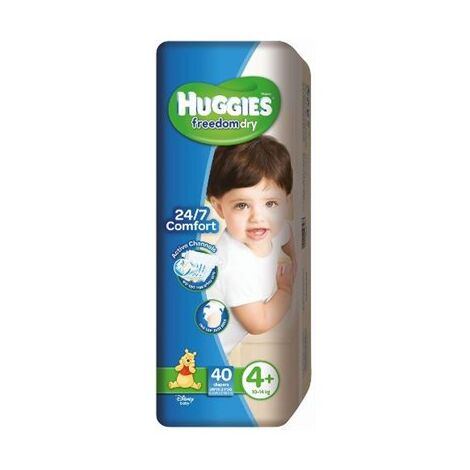 חיתולים Huggies פרידום דריי 42 יחידות מידה +4 למכירה , 2 image