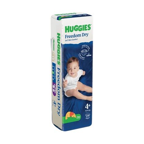חיתולים Huggies פרידום דריי 42 יחידות מידה +4 למכירה , 3 image