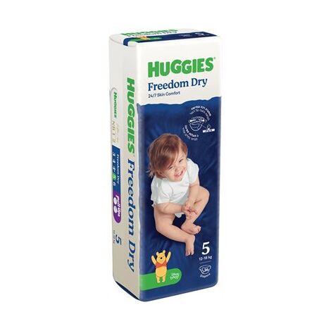 חיתולים Huggies פרידום דריי 38 יחידות מידה 5 למכירה , 4 image