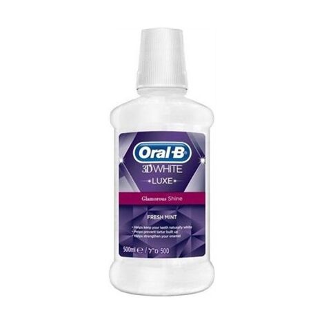 מי פה 3D WHITE מי פה 500 מ"ל Oral-B למכירה , 2 image