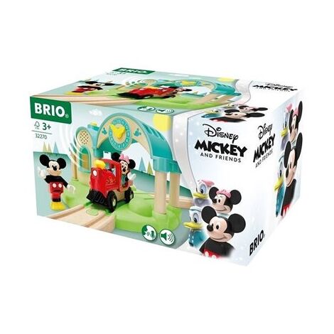 Brio 32270 תחנת רכבת  מיקי טמיני + קול/הקלטה בריו למכירה 