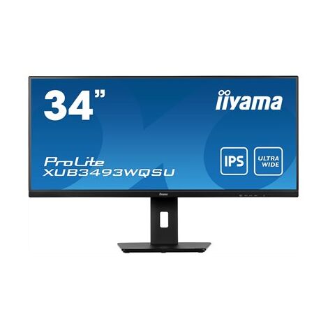 מסך מחשב iiYAMA ProLite XUB3493WQSU-B5 UWQHD למכירה , 2 image