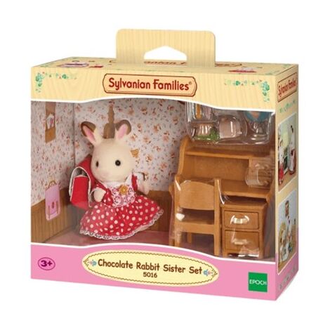 Sylvanian Families 5016 Chocolate Rabbit Sister Set למכירה 