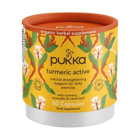 כורכום אקטיב אורגני 60 כמוסות Pukka למכירה , 2 image