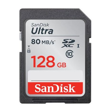 כרטיס זיכרון SanDisk Ultra SDSDUNC-128G 128GB SD סנדיסק למכירה , 2 image