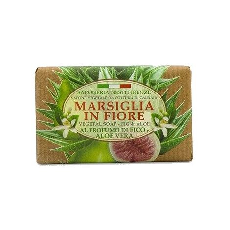 סבון Nesti Dante Marsiglia In Fiore Vegetal Soap Fig & Aloe Vera 125g למכירה 