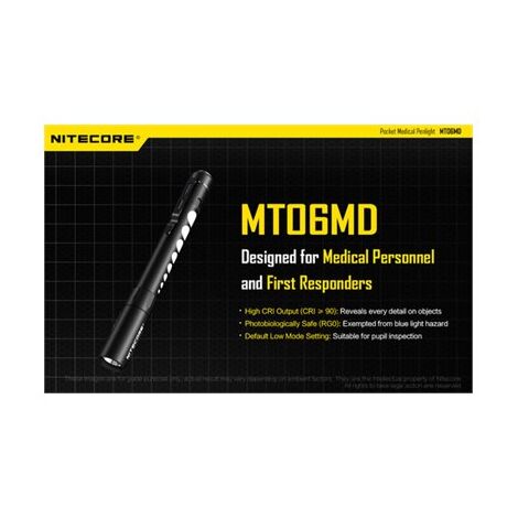 פנס יד Nitecore MT06MD למכירה , 3 image