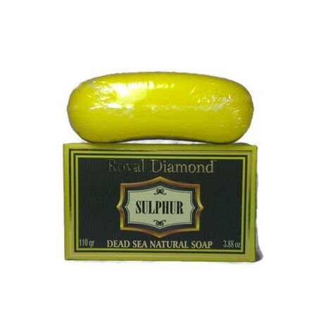 סבון Aroma Dead Sea Natural Sulphur Soap For Problematic Skin Psoriasis Eczema Aroma 110gr למכירה 