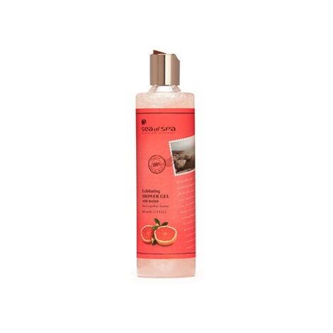 סבון Sea Of Spa Exfoliating Shower Gel with Loofah - Red Grapefruit 400ml למכירה , 2 image